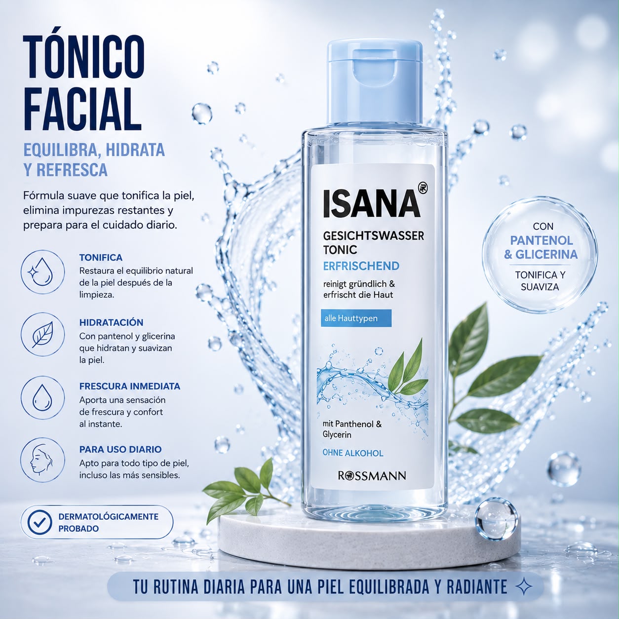 ISANA Tónico Facial Erfrischend